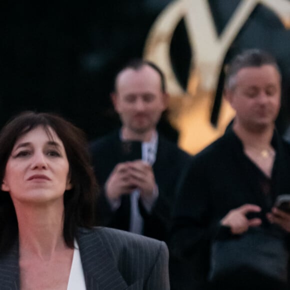 Charlotte Gainsbourg au défilé Summer 2024 Saint-Laurent intitulé "Each Man Kills The Thing He Loves" à Berlin, le 12 juin 2023.