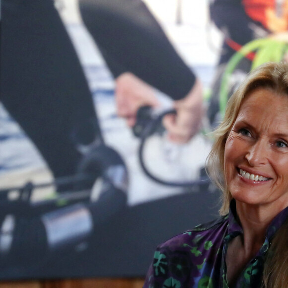 Estelle Lefébure - Cérémonie de remise de prix du concours pédagogique "Oceano pour Tous" au musée Océanographique de Monaco, le 13 juin 2023. © Jean-François Ottonello/Nice Matin/Bestimage