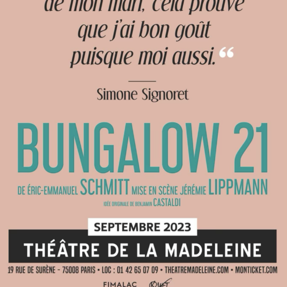 Bungalow 21 avec Mathilde et Emmanuelle Seigner