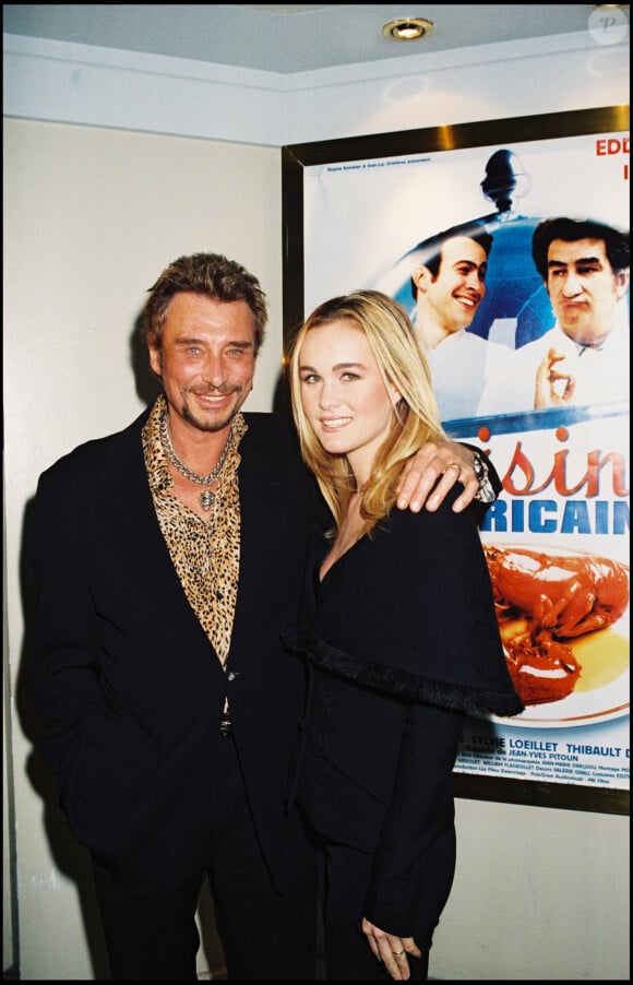 Et notamment d'une jeune actrice en devenir, Patricia Viterbo. 
Johnny et Laeticia Hallyday en 1998 