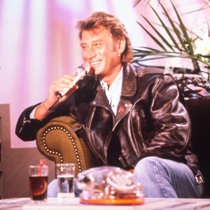 Archives - Portraits de diverses personnalités - Johnny Hallyday 1989