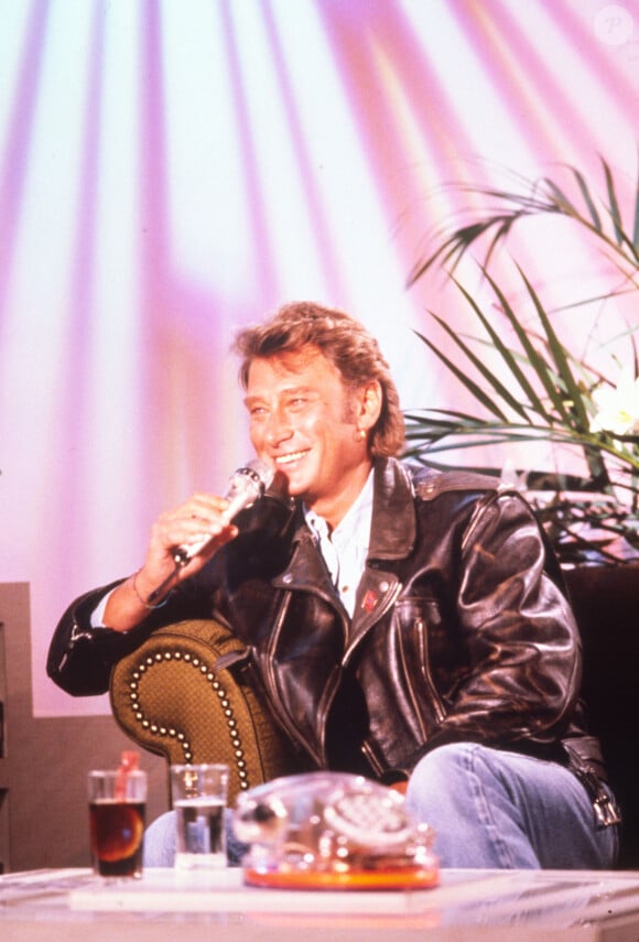 Archives - Portraits de diverses personnalités - Johnny Hallyday 1989