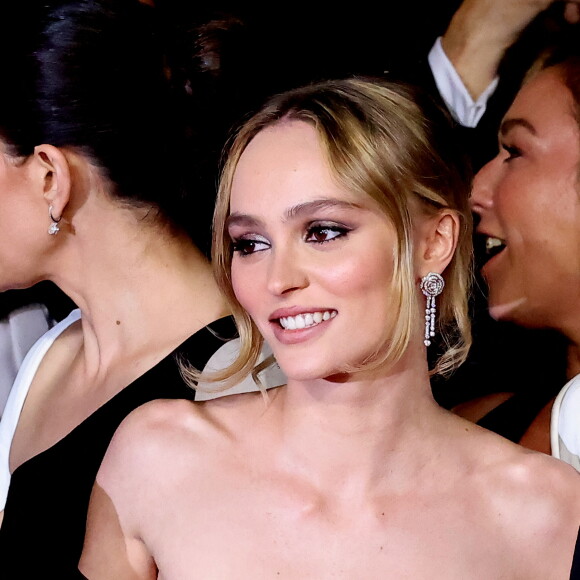 Lily-Rose Depp - Montée des marches du film " The Idol " lors du 76ème Festival International du Film de Cannes, au Palais des Festivals à Cannes. Le 22 mai 2023 © Jacovides-Moreau / Bestimage