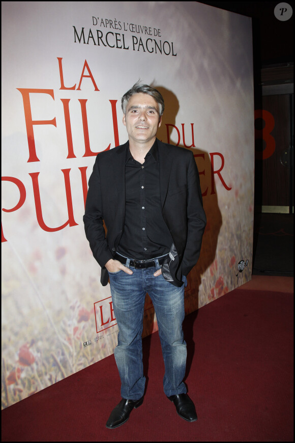 NICOLAS PAGNOL, LE PETIT FILS DE MARCEL PAGNOL, GESTIONNAIRE DES DROITS - AVANT PREMIERE DU FILM "LA FILLE DU PUISATIER" AU CINEMA GAUMONT MARIGNAN