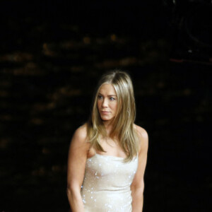 Jennifer Aniston à la première de Murder Mystery II Passerelle Debilly à Paris le 16 mars 2023. © Denis Guignebourg / Bestimage 
