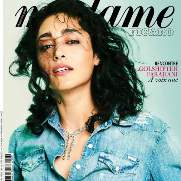 Golshifteh Farahani, couverture du "Madame Figaro".