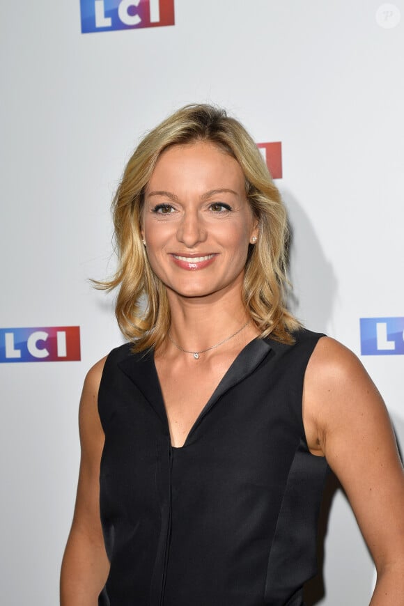 Audrey Crespo-Mara lors du photocall de la conférence de rentrée de la chaine LCI à Boulogne Billancourt le 30 août 2017. © Coadic Guirec / Bestimage