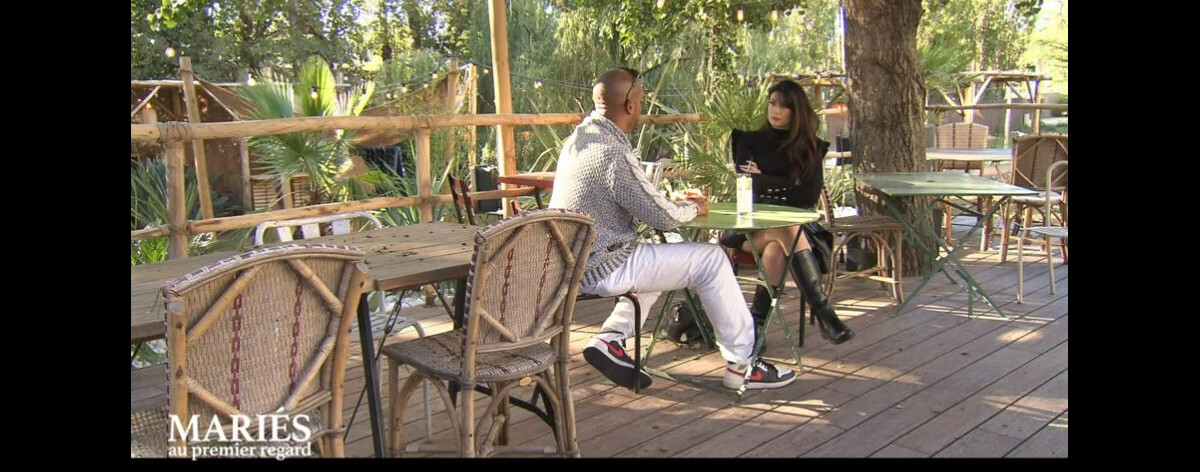 Photo : Emilie et Frédérick dans "Mariés au premier regard", sur M6
