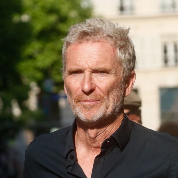 Exclusif - Denis Brogniart - Personnalités à la remise de décoration (Légion d'Honneur) à Arthur (Jacques Essebag) à la présidence du Sénat à Paris le 8 juin 2023.