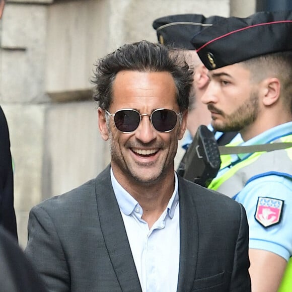 Exclusif - Florent Peyre - Personnalités à la remise de décoration (Légion d'Honneur) à Arthur (Jacques Essebag) à la présidence du Sénat à Paris le 8 juin 2023.