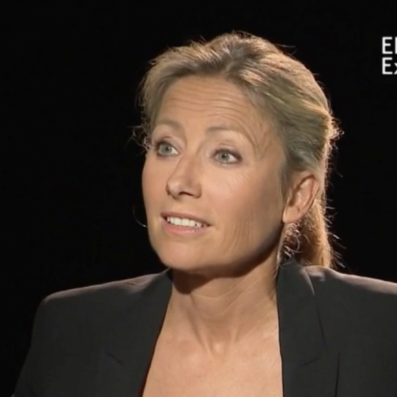 Anne-Sophie Lapix en interview avec Elon Musk sur France 2.