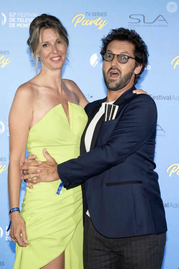 Stéphanie Seguin et Frédéric Diefenthal lors du 62ème Festival de la Télévision de Monte-Carlo, le 17 juin 2023. Photo by David Niviere/ABACAPRESS.COM