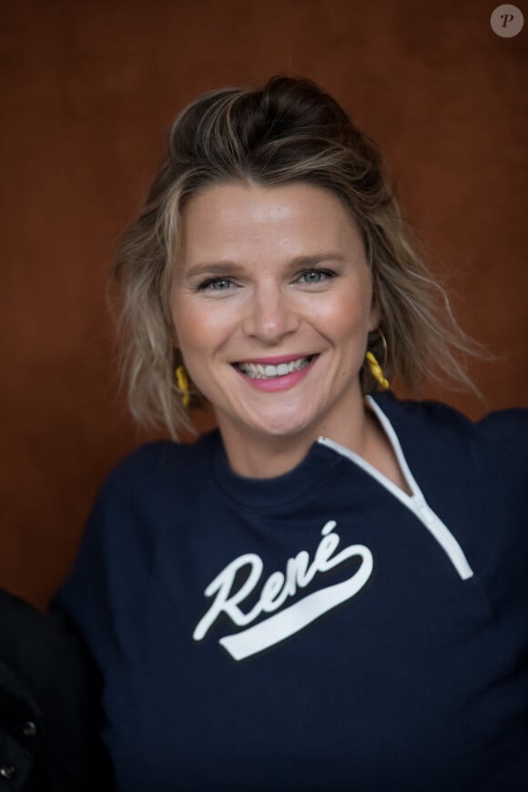 France Pierron dans le village lors des internationaux de tennis de Roland Garros à Paris, France, le 3 juin 2019. © Jacovides-Moreau/Bestimag