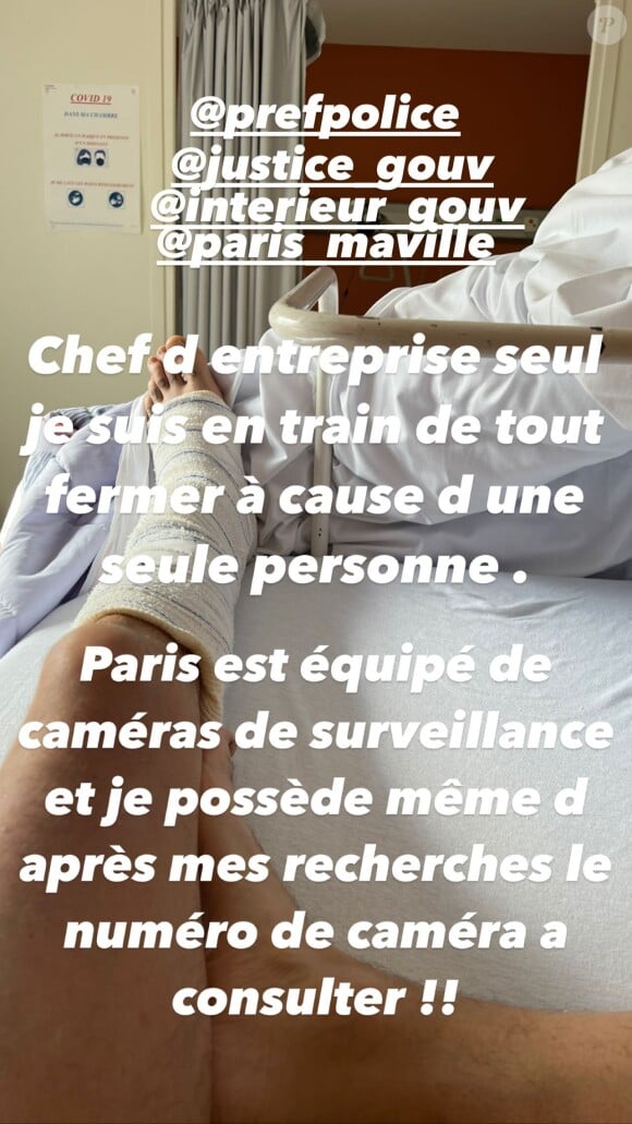 Le compagnon de France Pierron a aussi eu des répercussions professionnelles. "Chef d'entreprise seul, je suis en train de tout fermer à cause d'une seule personne", explique-t-il