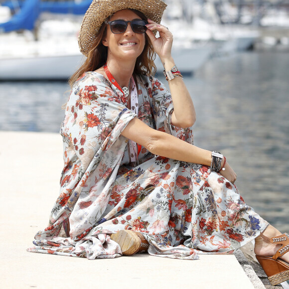 Mariage - Eve Angeli s'est mariée en mai - Eve Angeli à Monaco en marge des essais libres du Grand Prix de Formule 1 le 24 mai 2018 © Jean François Ottonello / Nice Matin / Bestimage