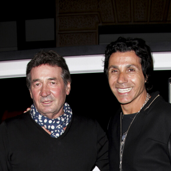 Pascal Danel et Jean-Luc Lahaye - 12eme anniversaire de la chaine "Tele Melody" au Happy Day's a Paris le 26 septembre 2013.