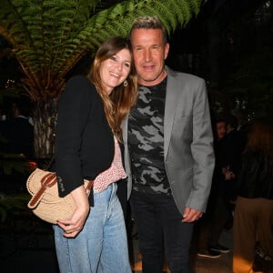 Benjamin Castaldi et femme Aurore lors de l'anniversaire (trois ans) de l'hôtel Les Jardins du Faubourg à Paris le 9 juin 2022.© Veeren / Bestimage 