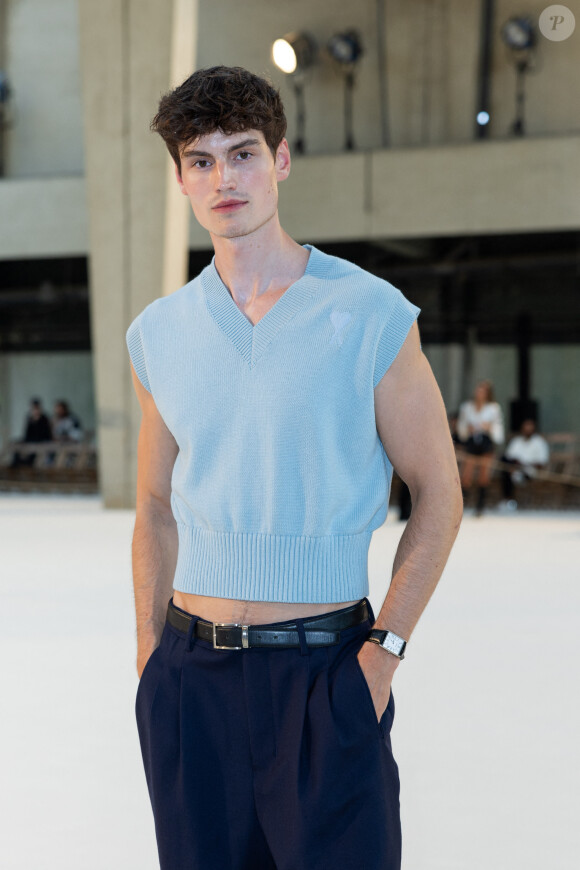 Moritz Hau - Photocall du défilé de mode Hommes printemps-été 2024 "AMI" lors de la fashion week de Paris. Le 22 juin 2023 © Olivier Borde / Bestimage