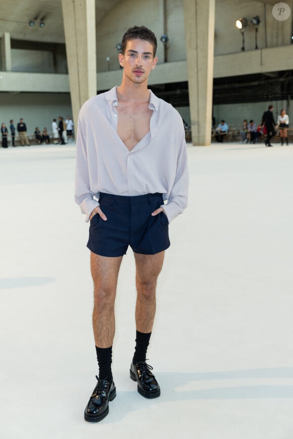 Mais aussi la star de la série Elite, Manu Rios.
Manu Rios - Photocall du défilé de mode Hommes printemps-été 2024 "AMI" lors de la fashion week de Paris. Le 22 juin 2023 © Olivier Borde / Bestimage