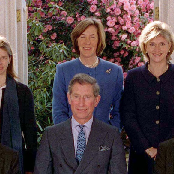 Les princes Wiliam et Harry à Eton College avec leur père, le roi Charles.