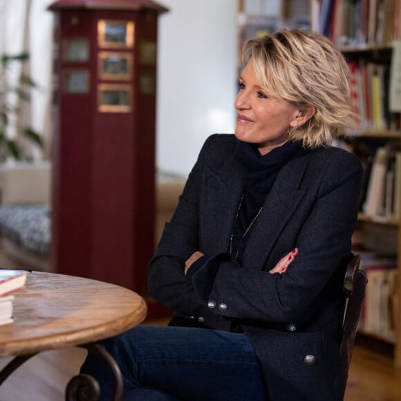 Exclusif - Enregistrement de la surprise pour l'émission "La Lettre", à l'Atelier Fratellini à Paris, présentée par Sophie Davant et diffusée le 29 mai 2021 sur France 2. Le 4 décembre 2020 © Cyril Moreau / Bestimage 