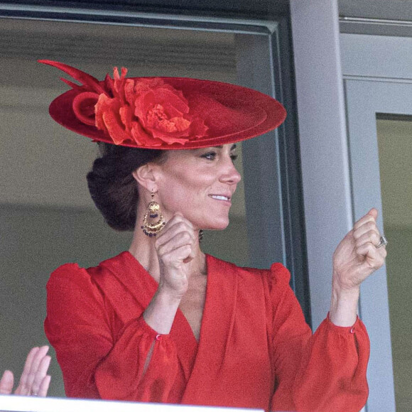 Sophie Rhys-Jones, duchesse d'Edimbourg, Catherine (Kate) Middleton, princesse de Galles - La famille royale britannique au meeting hippique Royal Ascot à Ascot, le 23 juin 2023. 