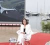 Leïla Kaddour fêtait hier ses 43 ans.
Exclusif - Leïla Kaddour-Boudadi reçoit Juliette Armanet au JT de 13h de France 2 lors du 76ème Festival International du Film de Cannes. © Jack Tribeca/Bestimage