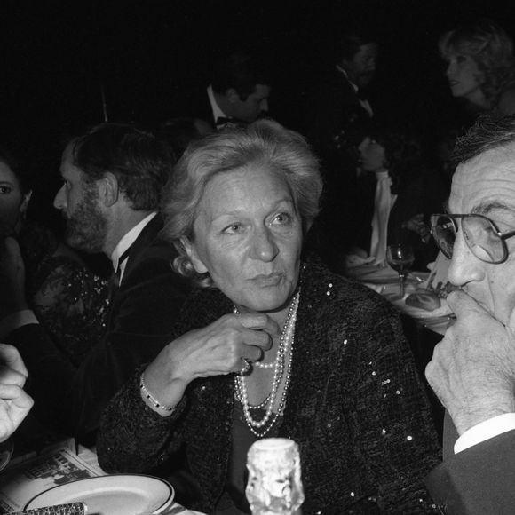 Archives - Lino Ventura et sa femme Odette - Gala de l'Unicef 1980  
