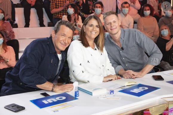 Après les annonces des départs de Matthieu Delormeau et Benjamin Castaldi de "Touche pas à mon poste"...
Exclusif - Benjamin Castaldi, Valérie Bénaïm, Matthieu Delormeau - Emission TPMP (Touche Pas à Mon Poste) présentée en direct par C.Hanouna en direct sur C8 - Paris © Jack Tribeca / Bestimage