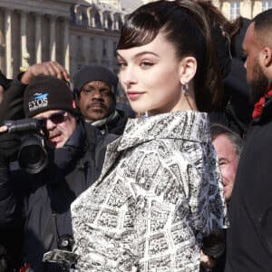 Deva Cassel - Arrivées au défilé de mode prêt-à-porter automne-hiver 2023/2024 "Christian Dior" lors de la Fashion Week de Paris. Le 28 février 2023 © Christophe Aubert via Bestimage 