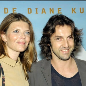 Frédéric Diefenthal et Gwendoline Hamon à la première du film Sagan à Paris