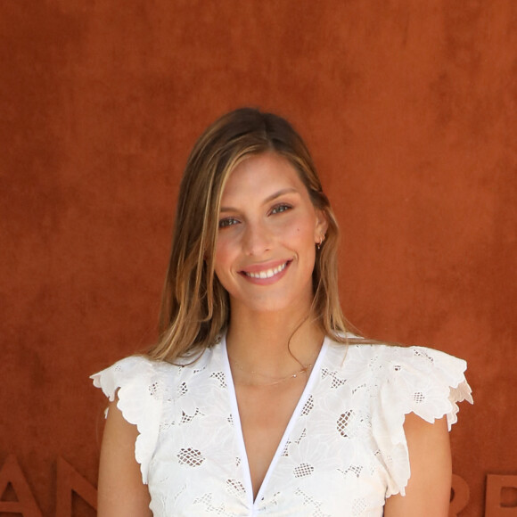 Camille Cerf au village lors des internationaux de France Roland Garros à Paris le 13 juin 2021. © Dominique Jacovides / Bestimage