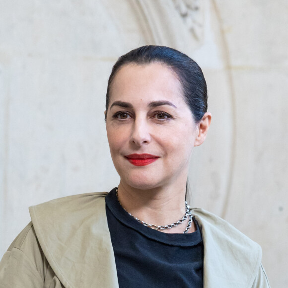 Amira Casar au photocall du défilé de mode Christian Dior collection Haute Couture Automne/Hiver 2023/24 lors de la Fashion Week de Paris (PFW), à Paris, France, le 3 juillet 2023. © Borde-Rindoff/Bestimage 