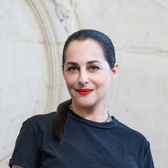 Amira Casar au photocall du défilé de mode Christian Dior collection Haute Couture Automne/Hiver 2023/24 lors de la Fashion Week de Paris (PFW), à Paris, France, le 3 juillet 2023. © Borde-Rindoff/Bestimage 