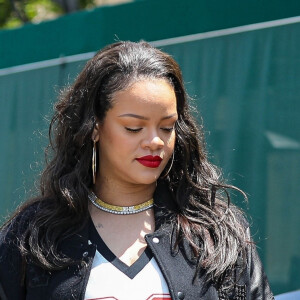 Exclusif - Rihanna (enceinte) est allée dajeuner avec son compagnon Asap rocky au restaurant Wally à Los Angeles. Le 16 juin 2023