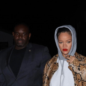 Exclusif - Rihanna enceinte est allée dîner au restaurant italien Giorgio Baldi à Santa Monica le 9 juin 2023