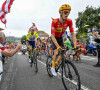 Un coureur français se lâche en plein Tour de France
Wilsly Gregaard Jonas et Lilian Calmejane sur le Tour de France. © PhotoNews/Panoramic/Bestimage