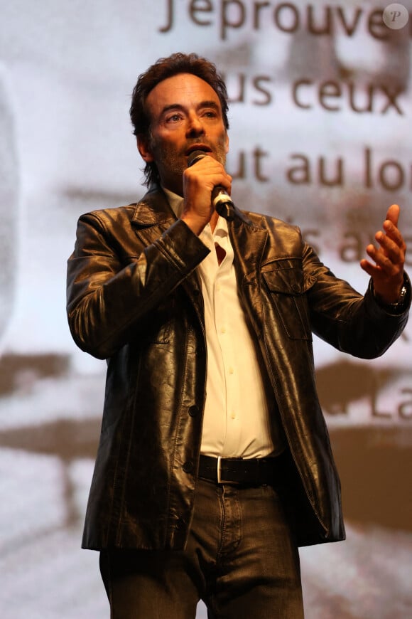 Exclusif - Anthony Delon représentait son père lors de la projection du film "Monsieur Klein" du réalisateur J. Losey lors du 50ème Festival La Rochelle Cinéma à La Coursive à La Rochelle le 3 juillet 2022. © Jean-Marc Lhomer/Bestimage 