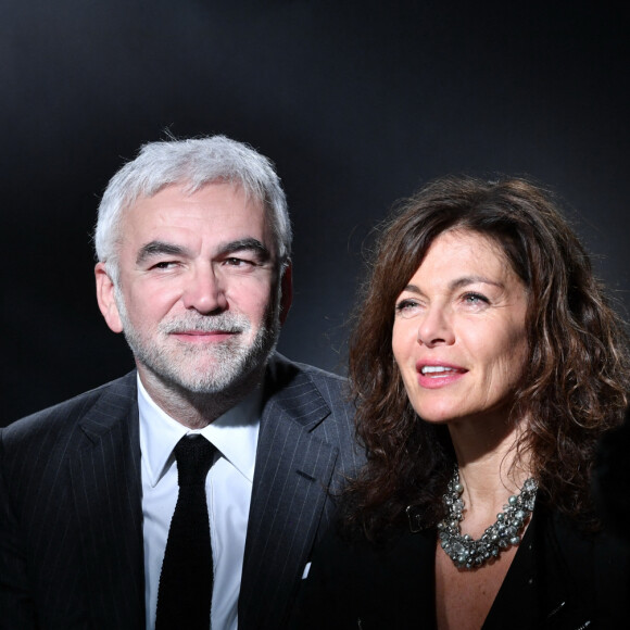 Pascal Praud et sa femme Catherine - Cérémonie de clôture du 7 ème Festival de cinéma et musique de film de La Baule, le 26 juin 2021. 