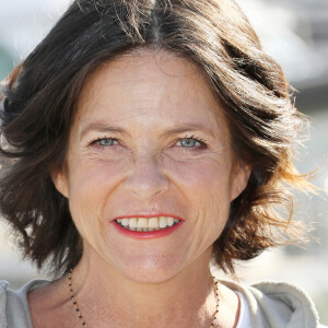 Charlotte Valandrey pour le feuilleton télévisé "Demain nous appartient" au festival international du film de La Rochelle, France, le 15 septembre 2018. © Patrick Bernard/Bestimage