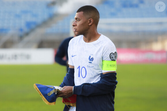 Kylian Mbappé lors du match UEFA de qualification du groupe B à l'Euro 2024 opposant Gibraltar à la France au stade de l'Algarve à Faro-Loulé, Portigal, le 16 juin 2023. La France a gagné 3-0. © Atlantico/Panoramic/Bestimage