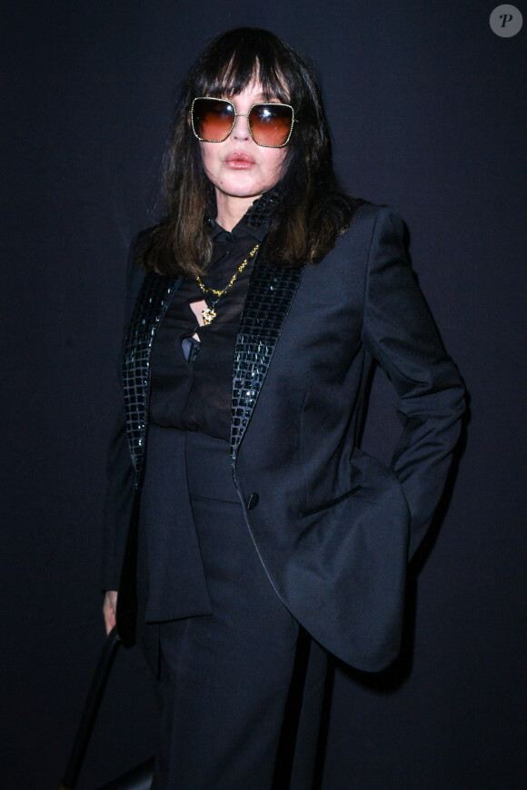 Isabelle Adjani - Photocall du défilé Lanvin Collection Femme Prêt-à-porter Printemps/Eté 2023 lors de la Fashion Week de Paris (PFW), France, le 3 octobre 2022. © Veeren-Clovis/Bestimage 