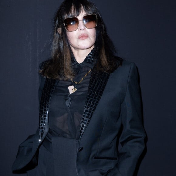 Isabelle Adjani - Photocall du défilé Lanvin Collection Femme Prêt-à-porter Printemps/Eté 2023 lors de la Fashion Week de Paris (PFW), France, le 3 octobre 2022. © Olivier BordeBestimage 