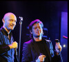 Gaetan Roussel et Benjamin Biolay - Remise du prix Constantin à l'Olympia à Paris le 17 octobre 2011. 