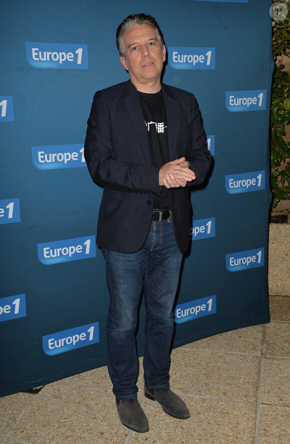 Philippe Vandel à la conférence de presse de la rentrée du pôle radio "Europe 1, RFM et Virgin Radio" au Lagardère Paris Racing à Paris, le 12 septembre 2017. © Ramsamy Veeren/Bestimage