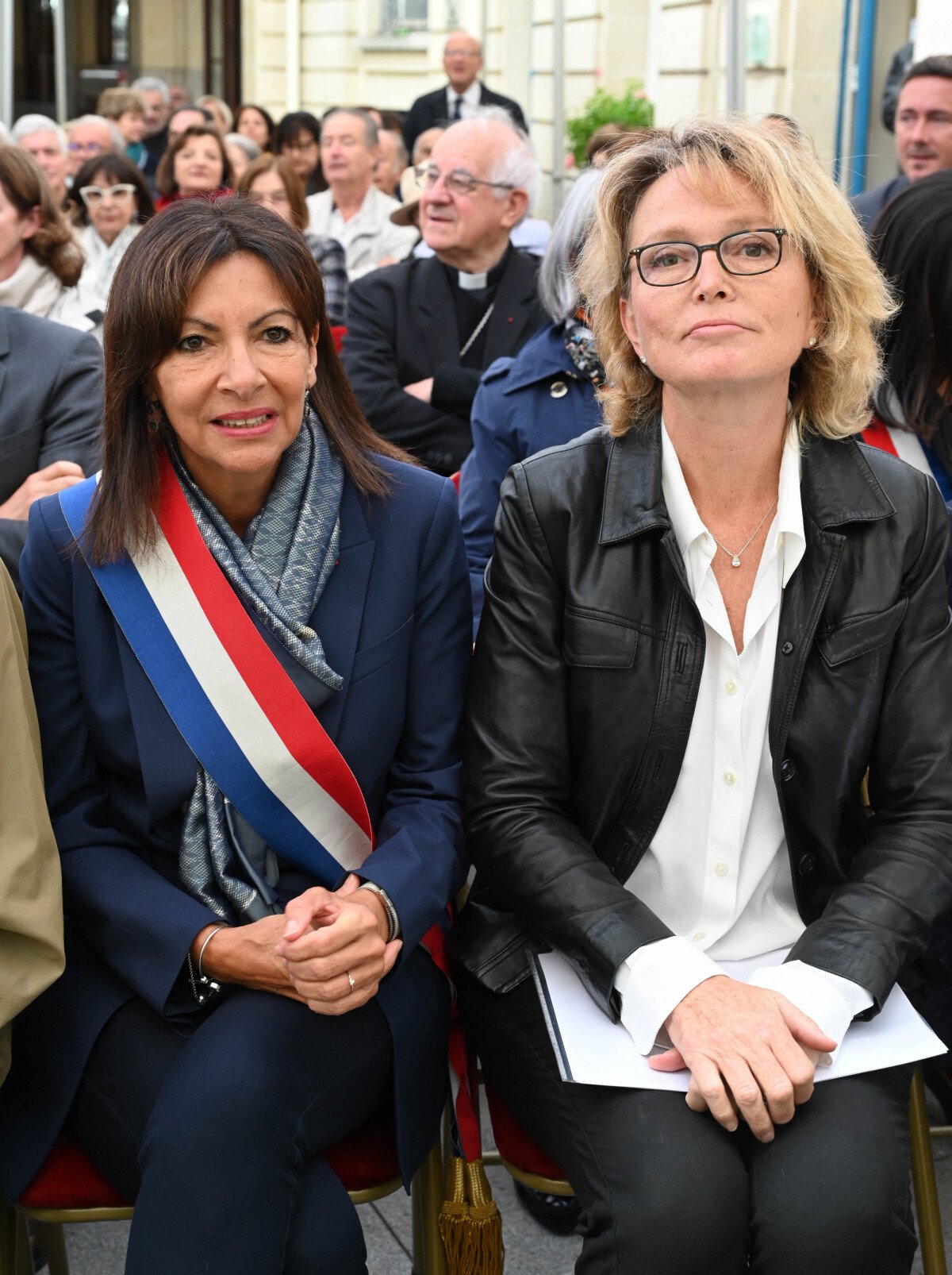 Photo Anne Hidalgo Maire De Paris Et Claude Chirac Lors De L