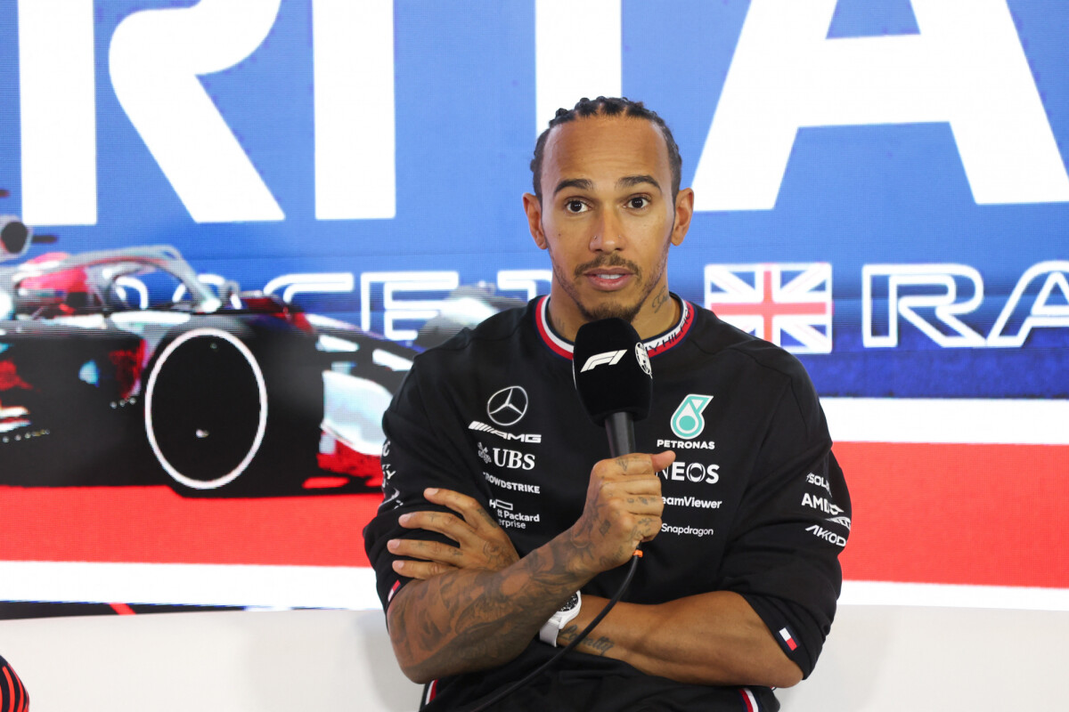 Photo : Lewis Hamilton au Grand Prix de Silverstone - © Dppi ...