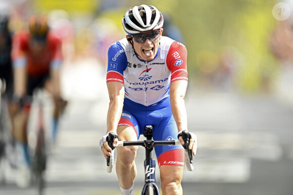 David Gaudu - 19ème étape du Tour de France 2022 entre Castelnau-Magnoac et Cahors, le 22 juillet 2022.