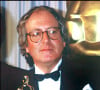 John Barry à la soirée des Oscars en 1986, récompensé pour la meilleure musique originale pour le film "Out of Africa".
