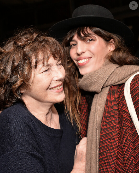 Jane Birkin et sa fille Lou Doillon - Ouverture de la rétrospective Jane Birkin à la cinémathèque française à Paris le 25 janvier 2017 . © Veeren/Bestimage 